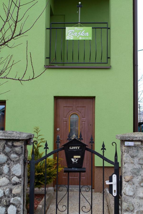 Ferienwohnung Privat Bajka Spišské Bystré Exterior foto
